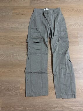 Abercrombie & Fitch Olive Green Women's Cargo Pants